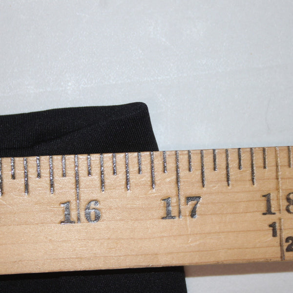 Adidas AW Pant NEW Sz XL x 21 Black White Elastic Waist Knee Length Poly Spandex