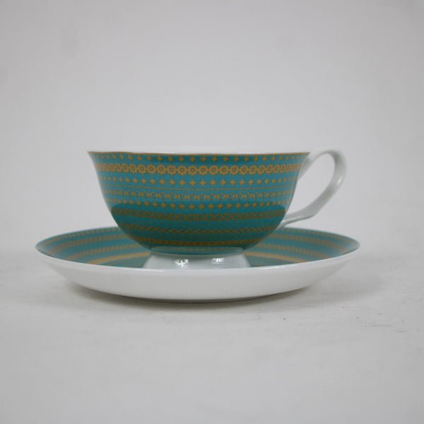 Coastal Imports Stechcol Gracie Bone China Tea Cup With Saucer