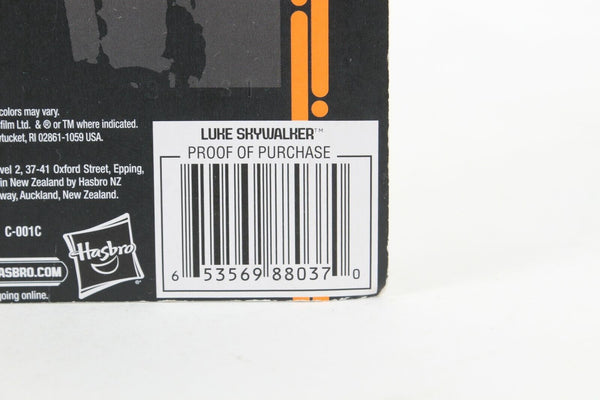 Hasbro Star Wars The Black Series Luke Skywalker Figure