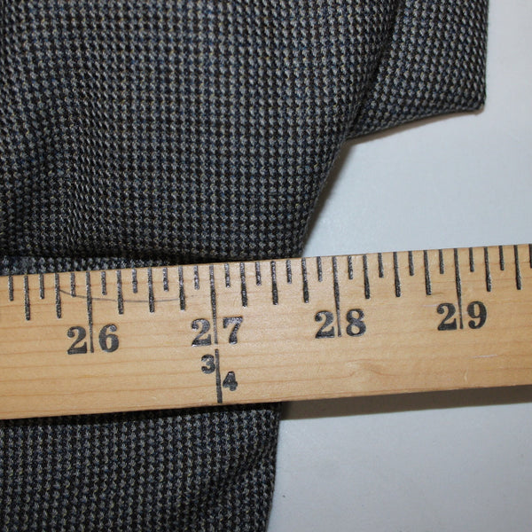 Pronto Uomo 54L Blazer Jacket Sz 54 L Gray Multi Two Button 100% Wool Platinum