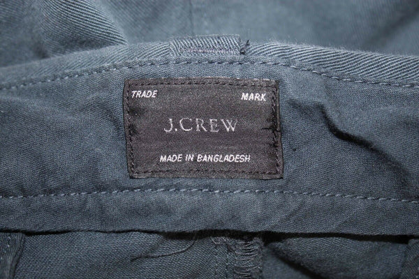 J Crew Sz 31 X 10.5 Blue 100% Cotton Slim Fit Shorts