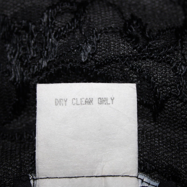 Carole Little Sz 2X Black Lace Lined Elastic Waist Rayon Polyester Short Skirt
