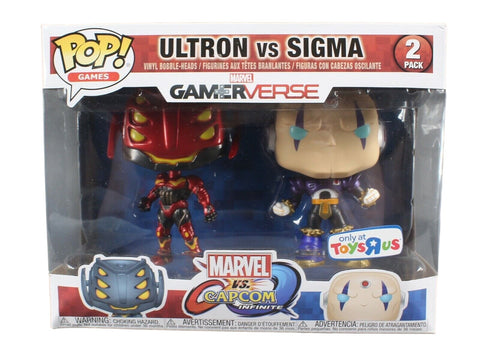 Funko POP Games GamerVerse Ultron VS Sigma 2 Pack Vinyl Figures