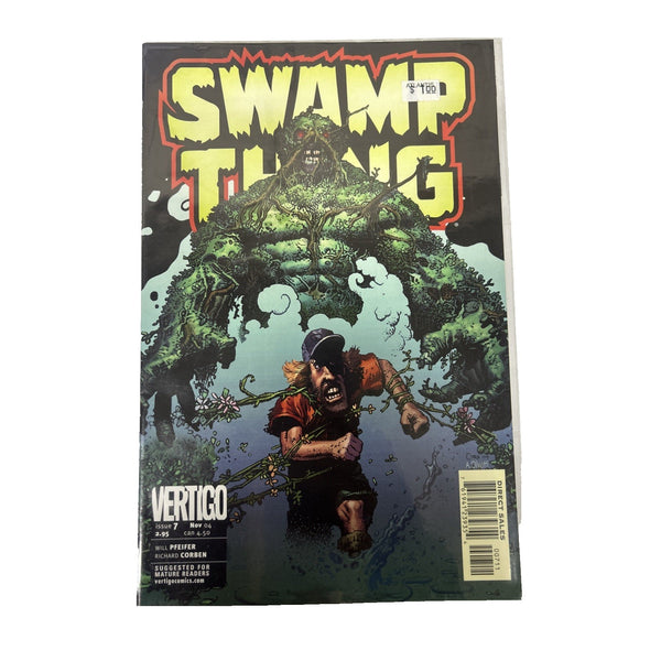 Swamp Thing #7 Vertigo Comics Comic Book