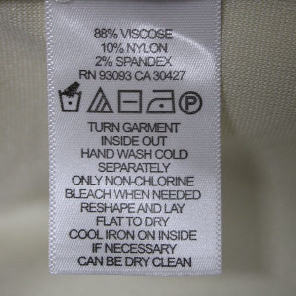 Nic Zoe NEW $249 Sz S Creme Brulee Zipper Visocose Nylon Spandex Jacket