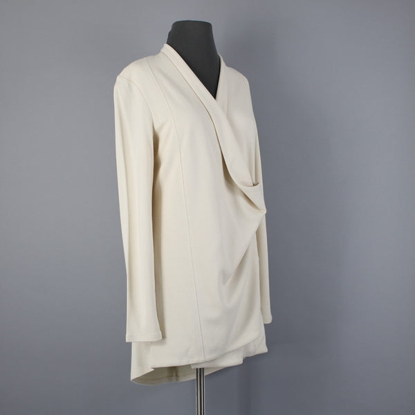 Nic Zoe NEW $249 Sz S Creme Brulee Zipper Visocose Nylon Spandex Jacket