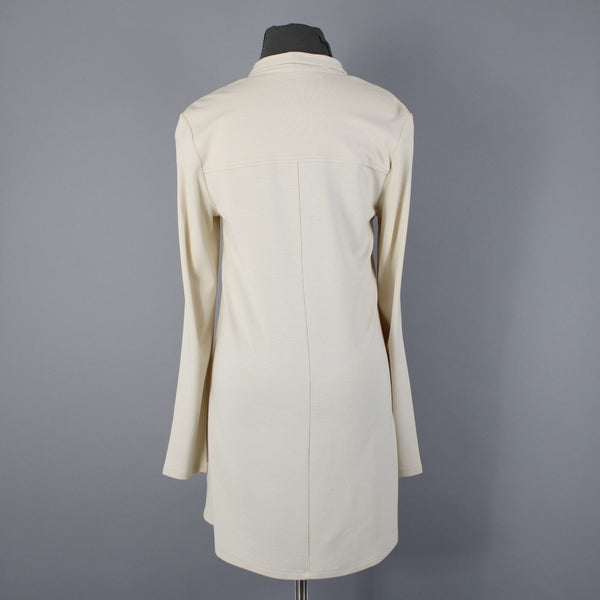 Nic Zoe NEW $249 Sz S Creme Brulee Zipper Visocose Nylon Spandex Jacket