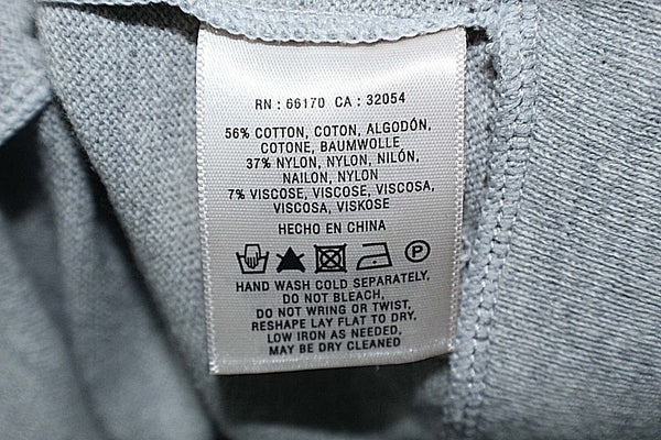 Fiets Voor 2 L Gray Yellow Snap Front Cotton Nylon Viscose Cardigan Sweater