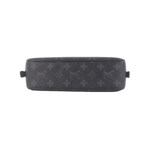 Louis Vuitton Toiletry Pouch BA3290 Eclipse Zipper Logo PM Toiletry Pouch