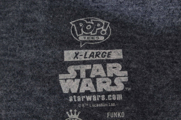 Pop Tees Sz XL Gray  Multi Star Wars Rebel Alliance Poly Blend Tee T Shirt
