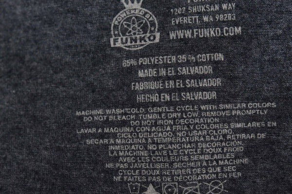 Pop Tees Sz XL Gray  Multi Star Wars Rebel Alliance Poly Blend Tee T Shirt