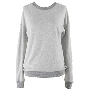 Philanthropy NEW $161 Sz XS Gray Multi Lace Up Back Cotton Viscose Top