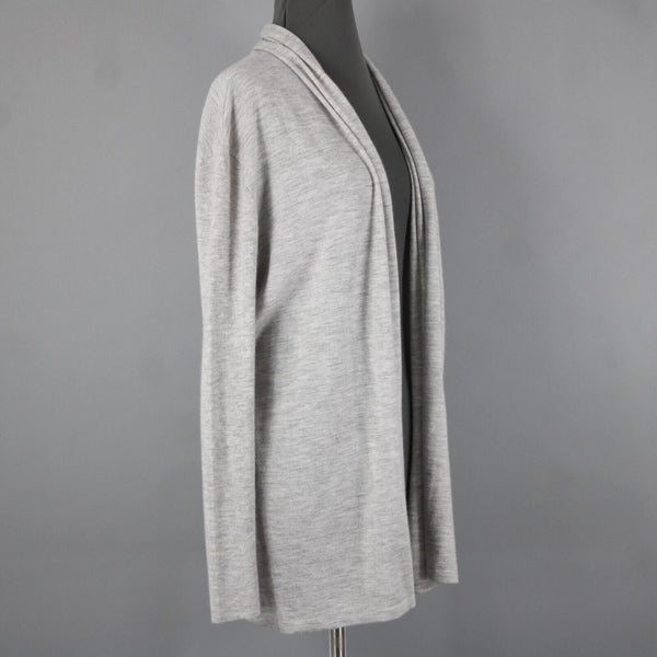 Nordstrom Signature NEW $249 Sz S Gray Collared 100% Cashmere Wrap