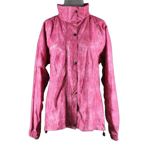 Frogg Toggs Sz M Magenta Pink 100% Polyester Jacket