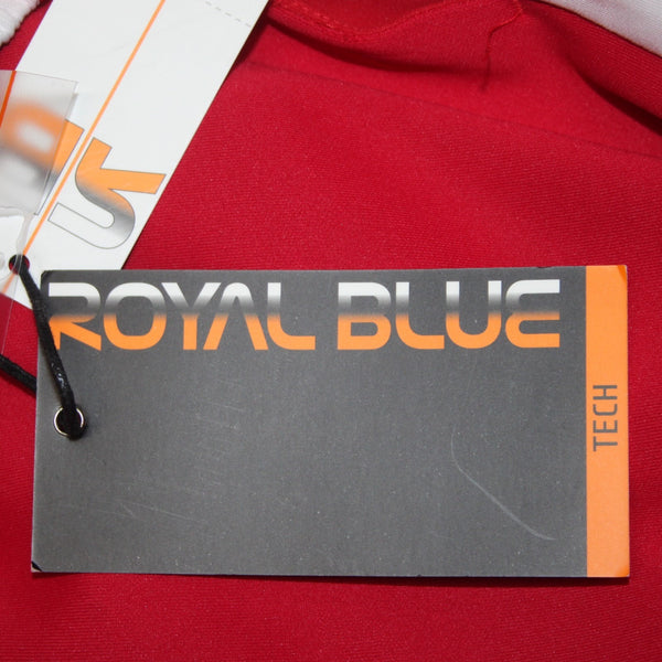 Royal Blue AW Pant NEW $60 Sz M x 30 Red White Pockets Drawstring Poly Spandex