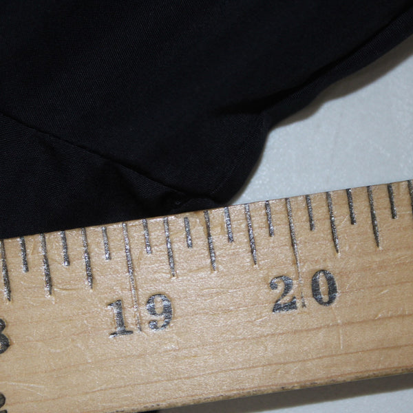 Burberry Dress NEW Sz 12 Navy Blue Pockets Pleated Collared 100% Cotton Dress