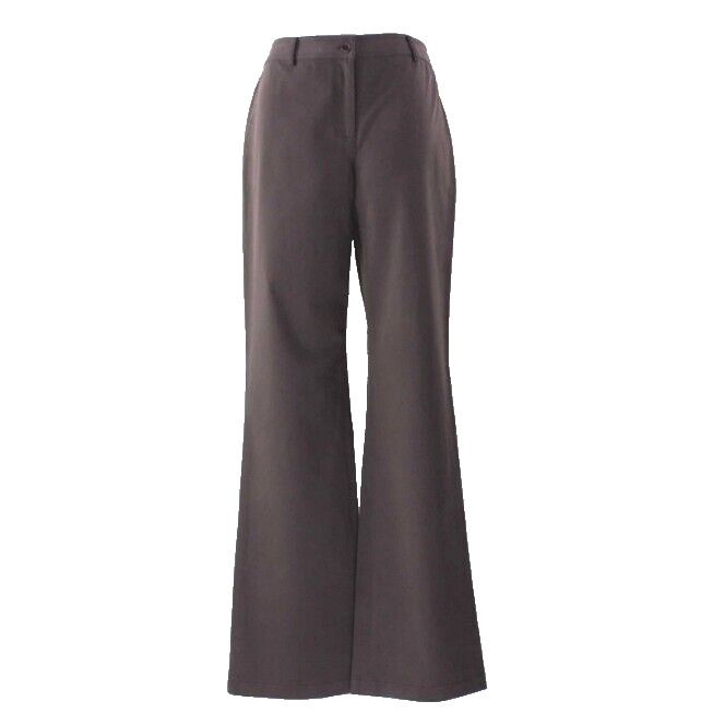 Worth NEW $328 Sz 10 x 33.5 Dark Brown Hickory Brushed Twill Jeanette Pant