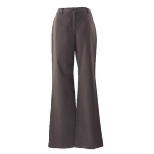 Worth NEW $328 Sz 10 x 33.5 Dark Brown Hickory Brushed Twill Jeanette Pant