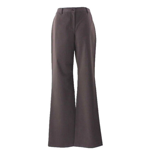 Worth NEW $328 Sz 10 x 33.5 Dark Brown Hickory Brushed Twill Jeanette Pant