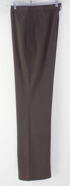 Worth NEW $328 Sz 10 x 33.5 Dark Brown Hickory Brushed Twill Jeanette Pant