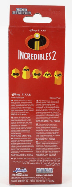 Jada  Incredibles 2 2018 Nano MetalFigs 100% Die Cast Metal Figures