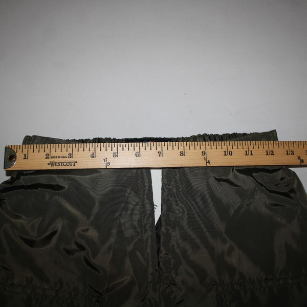 Varenne NEW Sz XS x 34 Green Cargo Pockets Elastic Waist Lined No Fabric Pant