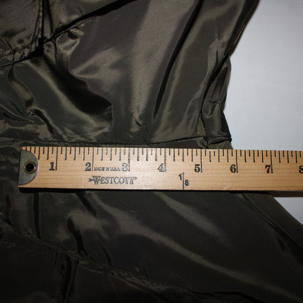 Varenne NEW Sz XS x 34 Green Cargo Pockets Elastic Waist Lined No Fabric Pant