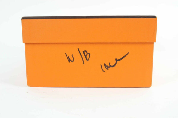 HERMES Sz 11.5 x 7.25 x 4 Orange Brown Gift Box