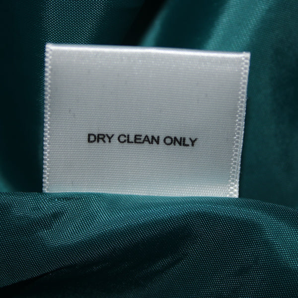 Geode Sz S Teal Blue Black Velour Floral Zip Lined 100% Polyester Dress