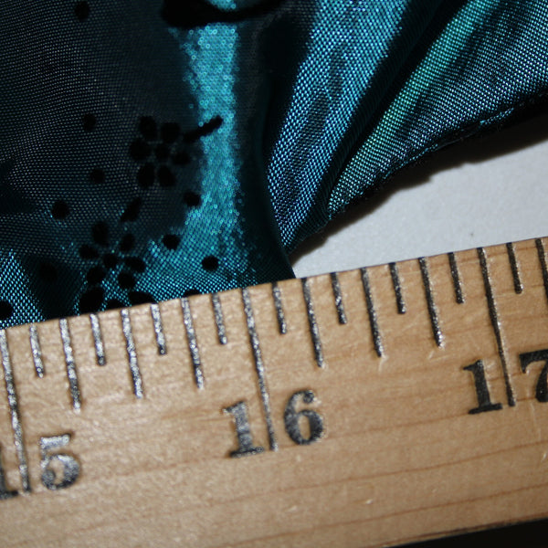 Geode Sz S Teal Blue Black Velour Floral Zip Lined 100% Polyester Dress