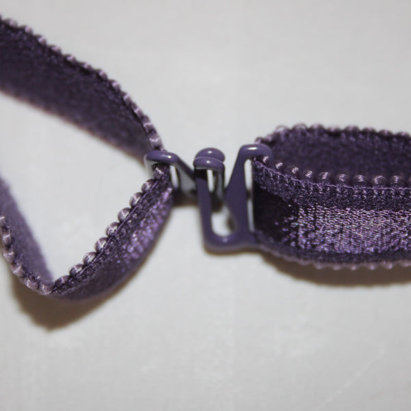 Victoria's Secret NEW Sz 34DD Purple Lace Trim Convertible Strap Nylon Blend Bra