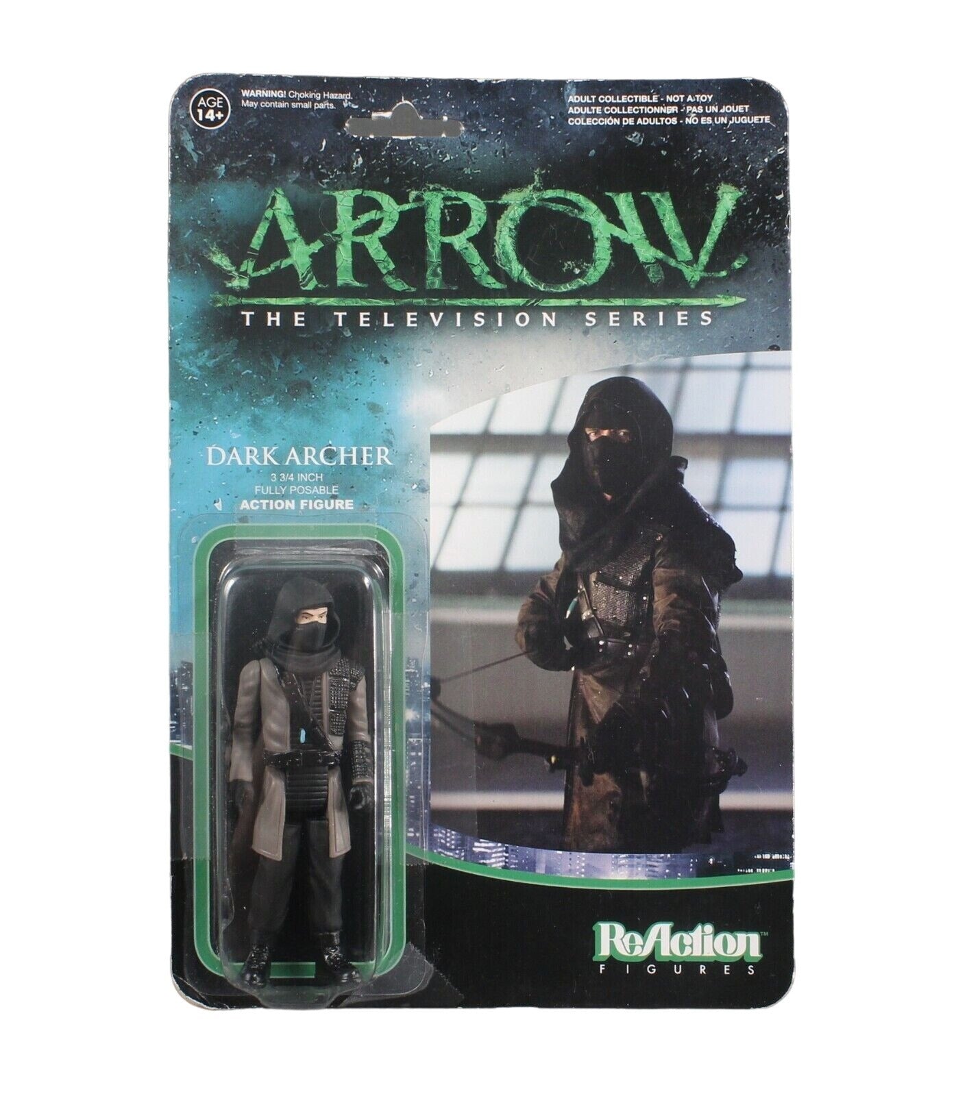 Funko Reaction Arrow The TV Series Dark Archer 3 3/4" Posable Figure