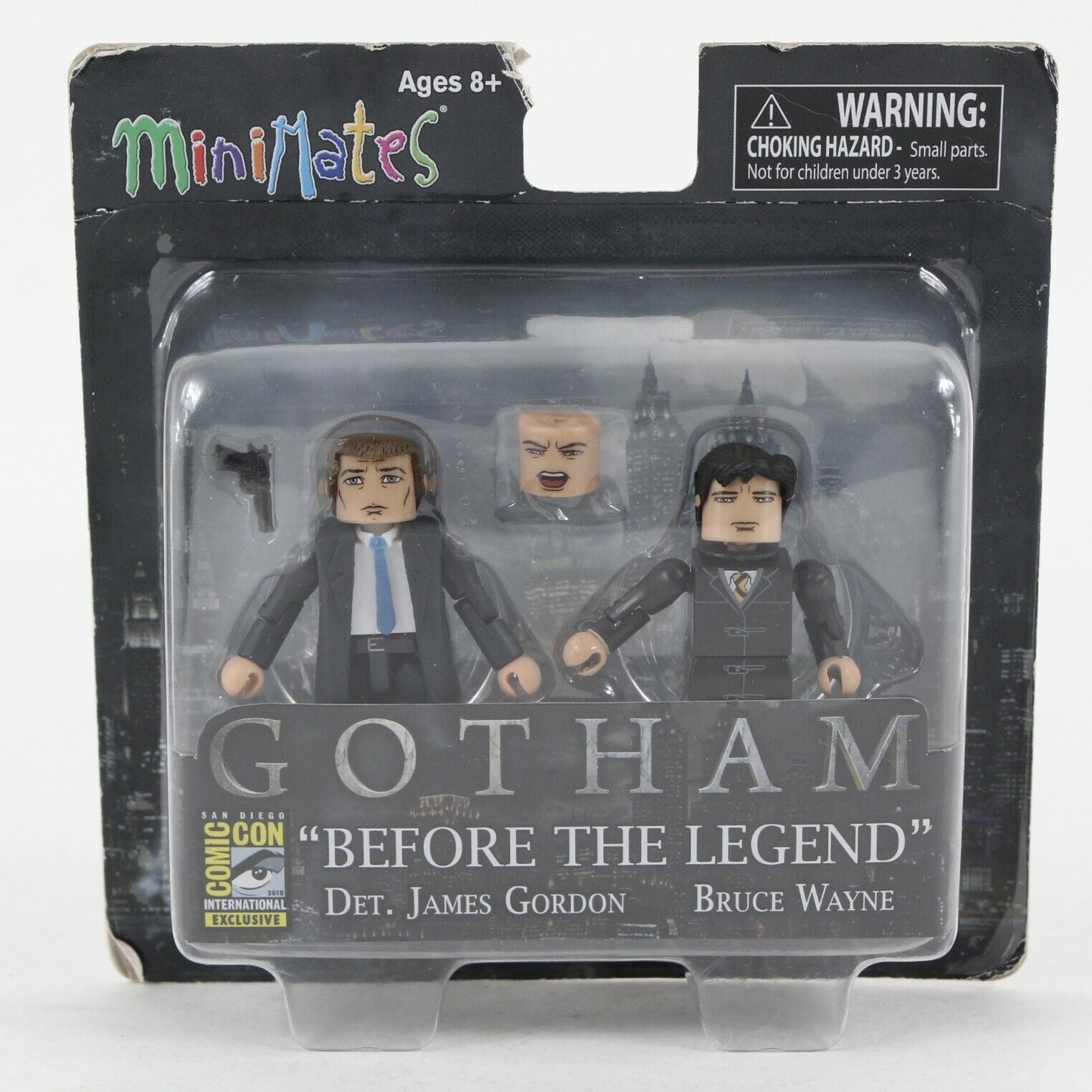 Diamond Select  Gotham Det. James Gordon & Bruce Wayne Mini Mates