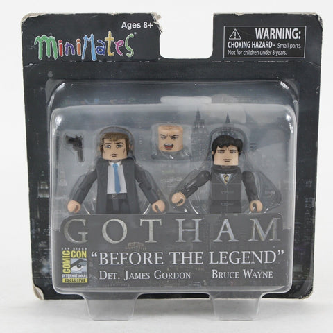 Diamond Select  Gotham Det. James Gordon & Bruce Wayne Mini Mates