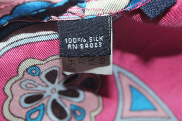 Banana Republic Sz XS Pink Brown Multi Belted Pockets 100% Silk Tunic Dress