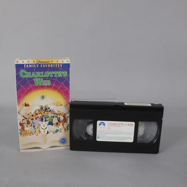 Paramount VHS Family Favorites Charlottes Web VHS