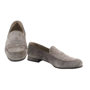 Coco Sz 8/38B Costa Taupe Upper Suede .5" Slip On Flats