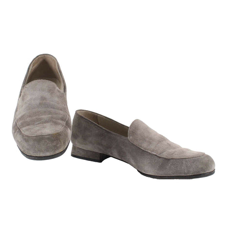 Coco Sz 8/38B Costa Taupe Upper Suede .5" Slip On Flats