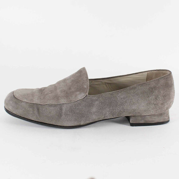 Coco Sz 8/38B Costa Taupe Upper Suede .5" Slip On Flats