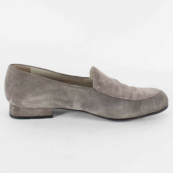Coco Sz 8/38B Costa Taupe Upper Suede .5" Slip On Flats