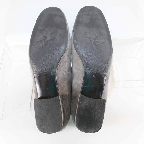 Coco Sz 8/38B Costa Taupe Upper Suede .5" Slip On Flats