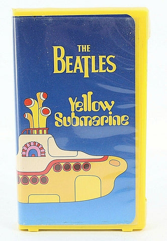Apple MGM 1999 The Beatles Yellow Submarine VHS Hi Fi Dolby Rated G Movie