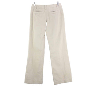 Old Navy 4 x 30 Khaki 100% Cotton Slash Pocket Just Below Waist Full Leg Pant