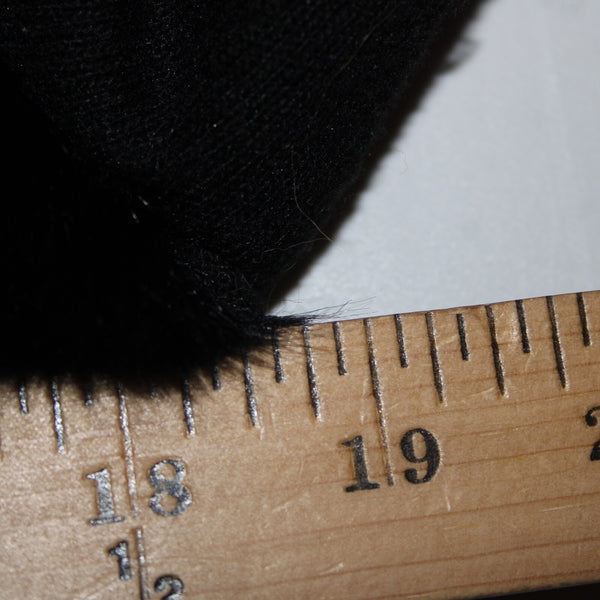Frank Lyman Sz M Black Gray Pockets Faux Fur Poly Wool Acrylic Jacket