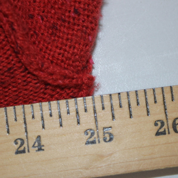 Rachel Roy Sweater Sz S Rust Slub Knit Textured Acrylic Blend Turtleneck Sweater