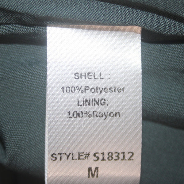 Mustard Seed Dress NEW $60 Prove Me Right Sz M Green Gathered 100% Poly Rayon