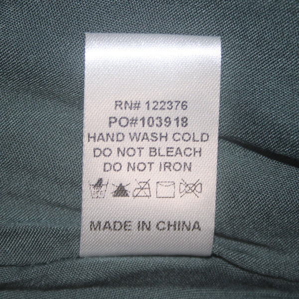 Mustard Seed Dress NEW $60 Prove Me Right Sz M Green Gathered 100% Poly Rayon