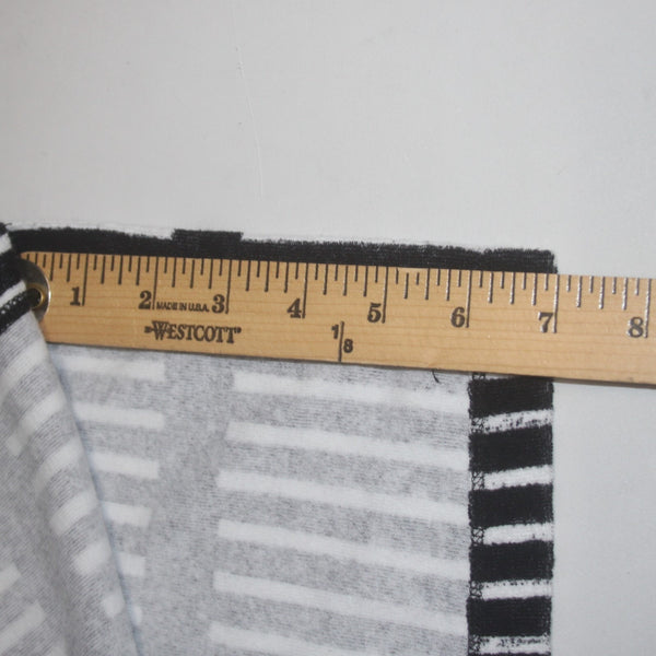 Marimekko Dress Sz S Black White Striped Unlined Cotton Polyester Shift Dress