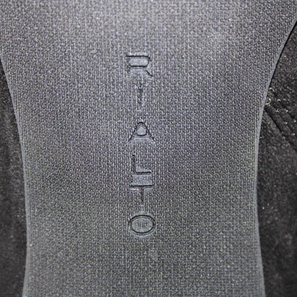 Rialto Maxine Sz 11 M Black Fabric Upper Witchy Witch 3" Ankle Booties