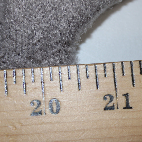 Rachel Zoe NEW Sz L Stone Gray Patch Pockets Nylon Blend Cozy Cardigan Jacket